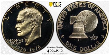 1976-S $1 Clad Type 1 PR68CAM