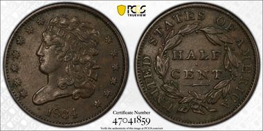1834 1/2C VF30BN