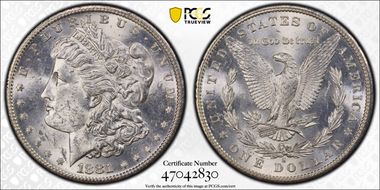 1881-S $1 MS62