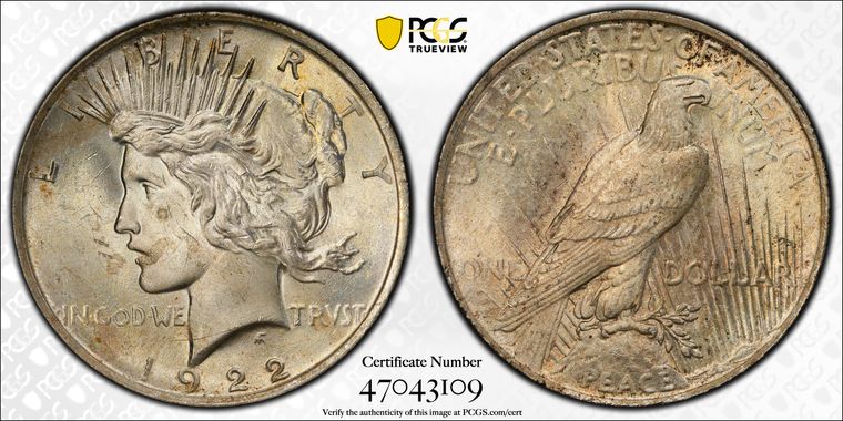 Cert 47043109 - Coin Image