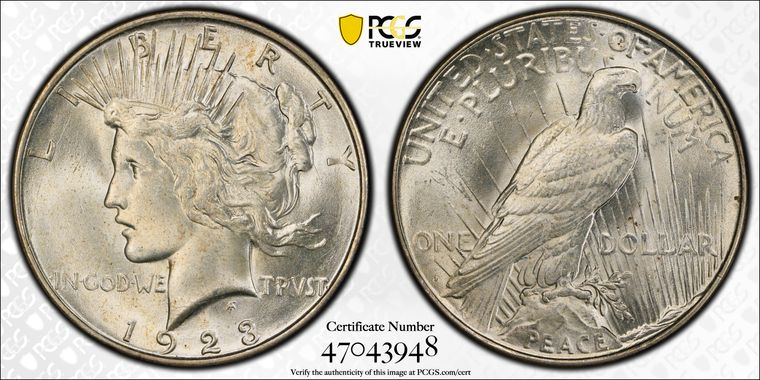 Cert 47043948 - Coin Image