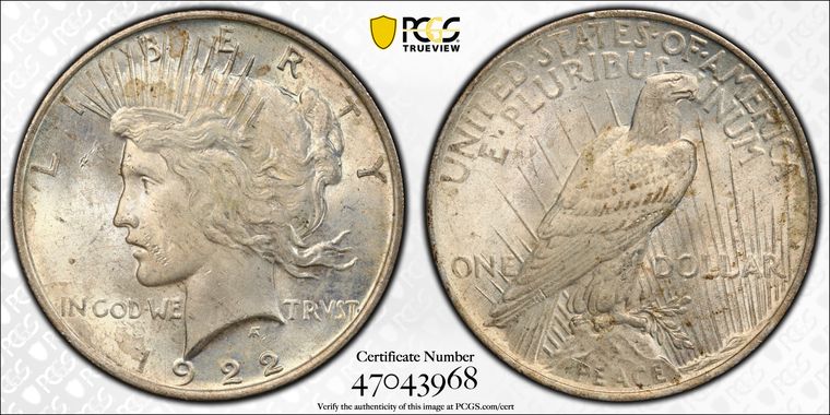 Cert 47043968 - Coin Image