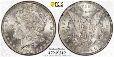 1882-CC $1 GSA Hoard MS63