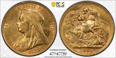 1899-M Sov S-3875 AU58