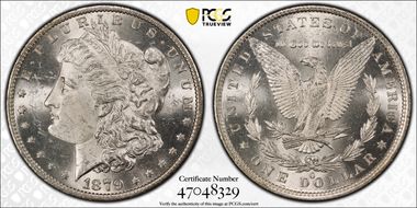 1879-O $1 MS63+ 