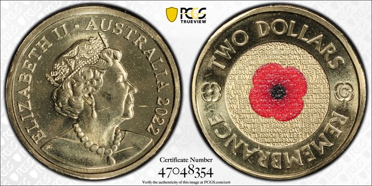 Cert 47048354 - Coin Image