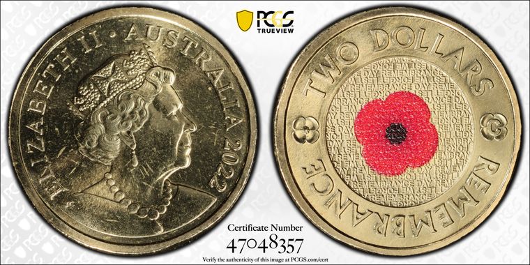 Cert 47048357 - Coin Image