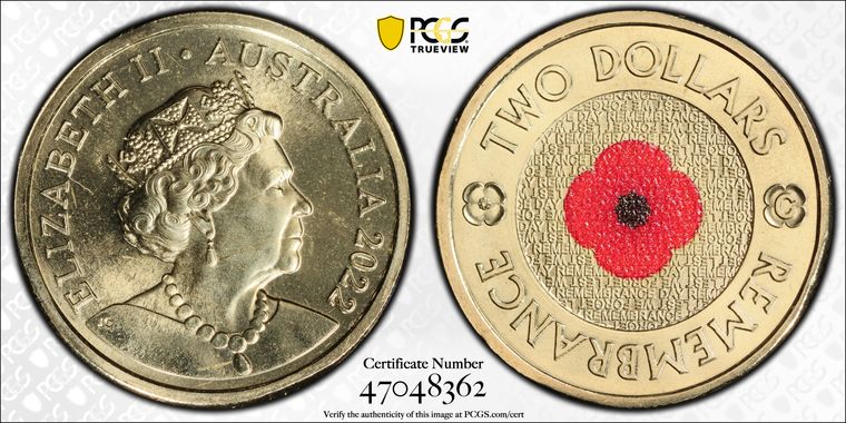 Cert 47048362 - Coin Image