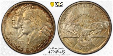 1935 50C Arkansas MS66