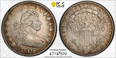 1805 50C VF35