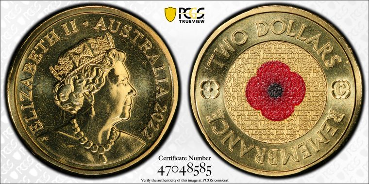 Cert 47048585 - Coin Image