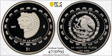 1997-Mo Peso Disco de la Muerte PR68DCAM