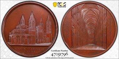 1862 Medal Ross-M249 Hoyd-191 Bronzed AE St. Etienne SP65