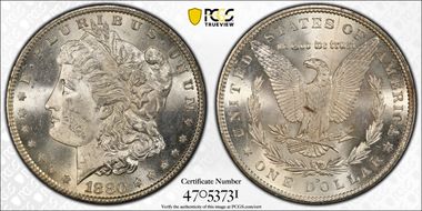 1880-S $1 MS63