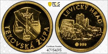 No Date Medal Tekovska District Au SP69