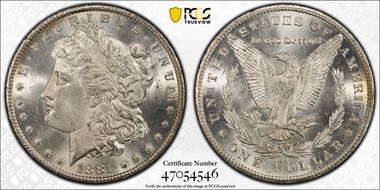 1881-CC $1 MS63
