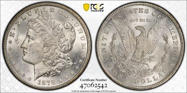 1878-CC $1 MS62
