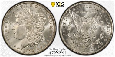 1898-O $1 MS65