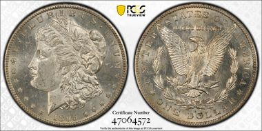 1895-S $1 MS62