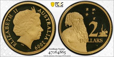 2009 $2 PR69DCAM
