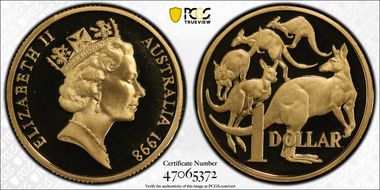 1998 $1 PR69DCAM