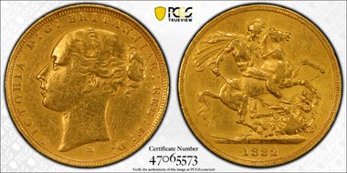 1882-M Sov S-3857B 1st Head, Sm BP N1