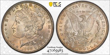 1898-O $1 MS65