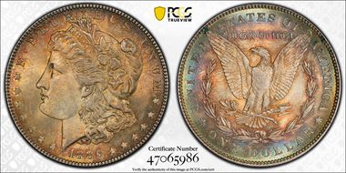 1886 $1 MS64