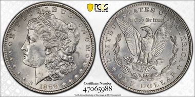 1888 $1 MS62