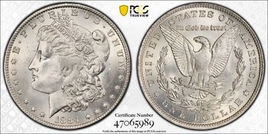 1884-O $1 MS62