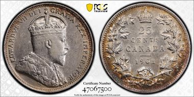 1903 25C AU50