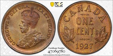 1927 1C MS65BN