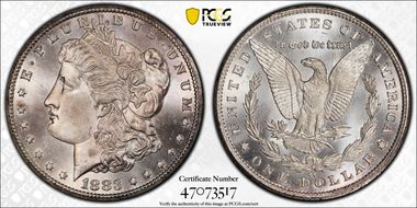 1883-CC $1 MS66