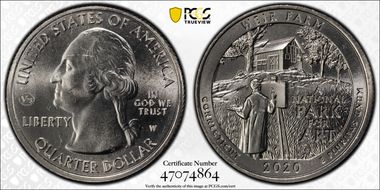 2020-W 25C Weir Farm NP V75 MS65+