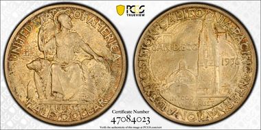 1936-D/D 50C San Diego RPM FS-501 MS66