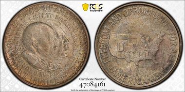 1953-S 50C Washington-Carver MS66