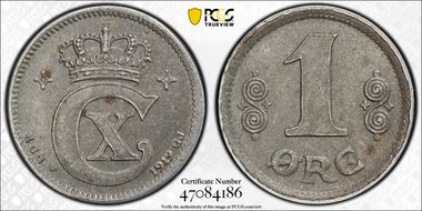 1919 HCN GJ Øre KM-812.2a Iron MS62