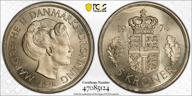 1974 SB 5 Kr MS66