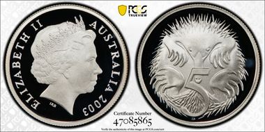 2003 5C Silver PR70DCAM