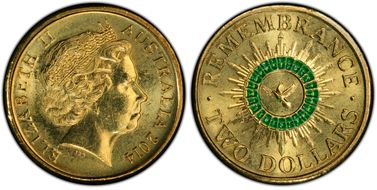 2014 $2 Remembrance - Colorized MS64