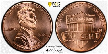 2022 1C Shield MS67RD