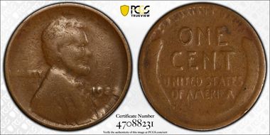 1922-D 1C Weak D F12BN