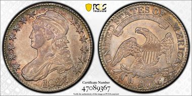 1827 50C Curl Base 2 AU58