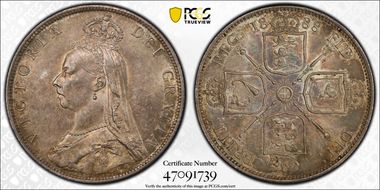 1888 Florin S-3925 MS63+