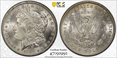 1885-O $1 MS67