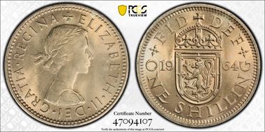 1964 Shil S-4148 Scottish Rev MS65