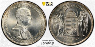 "1930"-BP 5 Pen Restrike KM-512.2 PR67