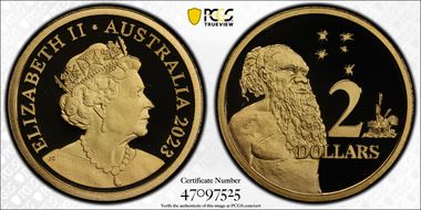 2023 $2 PR70DCAM