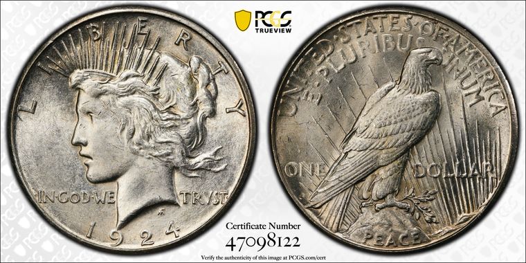 Cert 47098122 - Coin Image