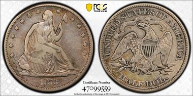 1873-CC 50C No Arrows F15
